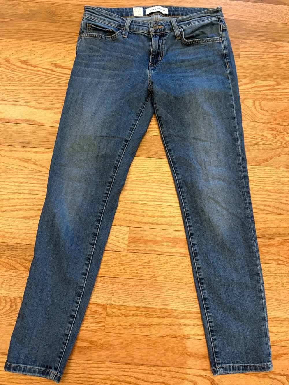 Women's Flying Monkey Blue Slim Stretch Jeans-size 25